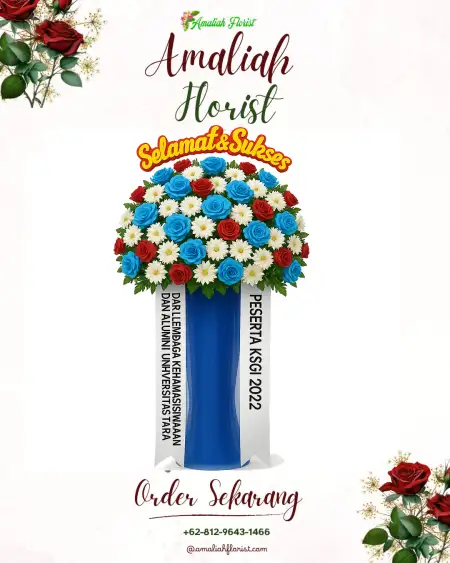 Standing Flowers Ompang Tanah Sirah
